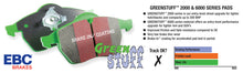 Load image into Gallery viewer, EBC 84-92 Renault 25 2.5 Greenstuff Front Brake Pads
