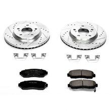 Charger l&#39;image dans la galerie, Power Stop 05-10 Honda Odyssey Front Z23 Evolution Sport Brake Kit