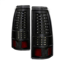 Load image into Gallery viewer, xTune 03-06 Chevrolet Silverado 1500 LED Tail Lights - Black (ALT-JH-CSIL03-LED-BK)