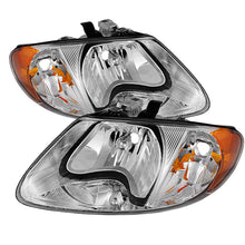 Carica l&#39;immagine nel visualizzatore di Gallery, Xtune Chrysler Voyager &amp; Grand Voyager 01-03 Crystal Headlights Chrome HD-JH-DCA01-AM-C