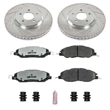 Carica l&#39;immagine nel visualizzatore di Gallery, Power Stop 11-14 Ford Mustang Front Z26 Street Warrior Brake Kit