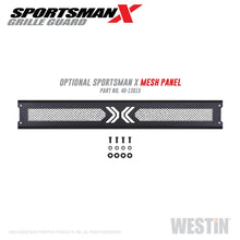 गैलरी व्यूवर में इमेज लोड करें, Westin 19-21 Chevy 1500 Sportsman X Grille Guard - Textured Black (Excl. 2019 Silverado LD)