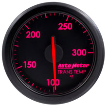 Cargar imagen en el visor de la galería, Autometer Airdrive 2-1/6in Trans Temperature Gauge 100-300 Degrees F - Black