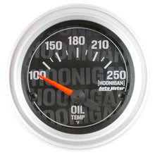 Laden Sie das Bild in den Galerie-Viewer, Autometer Hoonigan 52mm 100-250 Deg F Full Electronic Oil Temp Gauge