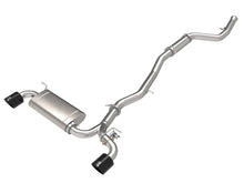 Carica l&#39;immagine nel visualizzatore di Gallery, aFe POWER Takeda 2021 Toyota Supra 2.0L (t) 2.5in-3in 304 SS CB Exhaust w/ Black Tips