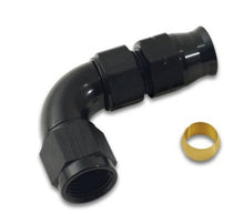 Cargar imagen en el visor de la galería, Vibrant 1/2In Tube to -8AN Female 90 Degree Union Adapter Fitting w/ Olive Inserts