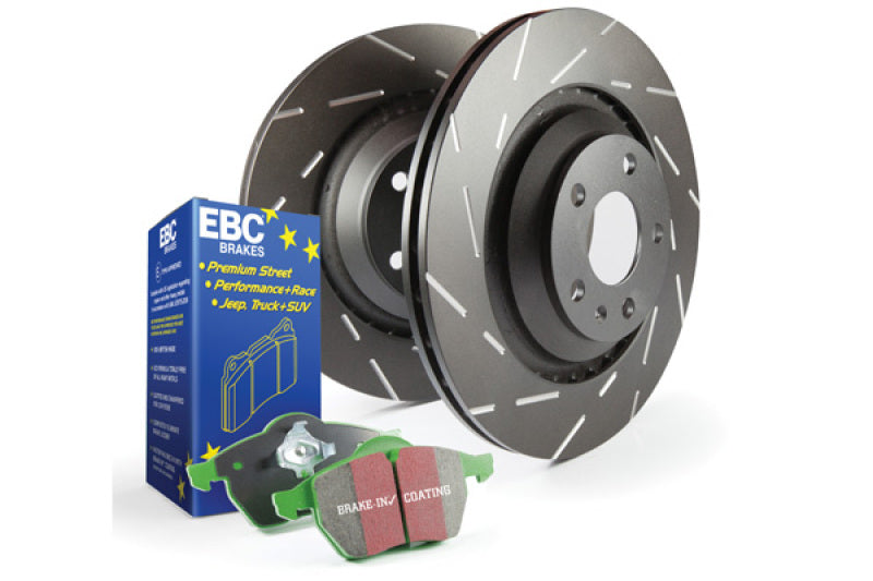 EBC S4 Kits Greenstuff Pads & USR Rotors