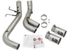 Carica l&#39;immagine nel visualizzatore di Gallery, aFe Victory Series 4in 409-SS DPF-Back Exhaust w/ Dual Polished Tips 2017 GM Duramax V8-6.6L(td) L5P