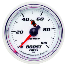 Carica l&#39;immagine nel visualizzatore di Gallery, Autometer C2 52mm 0-100 PSI Mechanical Boost Gauge