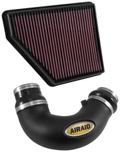 Cargar imagen en el visor de la galería, Airaid 2010-2014 Chevy Camaro SS 6.2L V8 F/I Airaid Jr Intake Kit - Oiled / Red Media