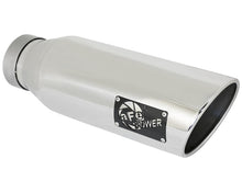 Carica l&#39;immagine nel visualizzatore di Gallery, aFe MACH Force-XP 409 SS Exhaust Tip 4in In x 6in Out x 18in L Bolt-On Right