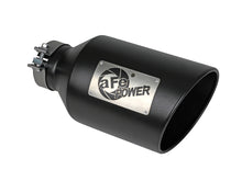 Laden Sie das Bild in den Galerie-Viewer, aFe Power MACH Force-Xp 409 Stainless Steel Clamp-on Exhaust Tip Black