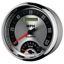 Carica l&#39;immagine nel visualizzatore di Gallery, Autometer American Muscle 5in Tach Speedo Combo In-Dash