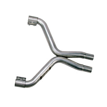 Charger l&#39;image dans la galerie, BBK 11-14 Mustang 3.7 V6 High Flow X Pipe With Catalytic Converters - 2-1/2