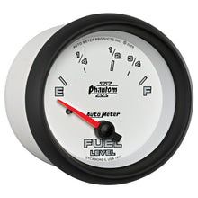 Charger l&#39;image dans la galerie, Autometer Phantom II 2-5/8in / 73 Ohms Empty - 10 Ohms Full Electrical Fuel Level Gauge