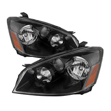 Load image into Gallery viewer, Xtune Nissan Altima 05-06 Halogen Model Only OEM Style Headlights Black HD-JH-NA05-OE-BK