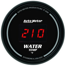 Laden Sie das Bild in den Galerie-Viewer, Autometer Black 0-300 F Digital Water Temp Gauge