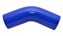 गैलरी व्यूवर में इमेज लोड करें, Vibrant 4 Ply Reinforced Silicone Elbow Connector - 1.5in I.D. - 45 deg. Elbow (BLUE)