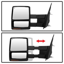 Carica l&#39;immagine nel visualizzatore di Gallery, Xtune Ford F150 07-14 Power Heated Amber LED Signal Telescoping Mirror Left MIR-FF15007S-PWH-AM-L