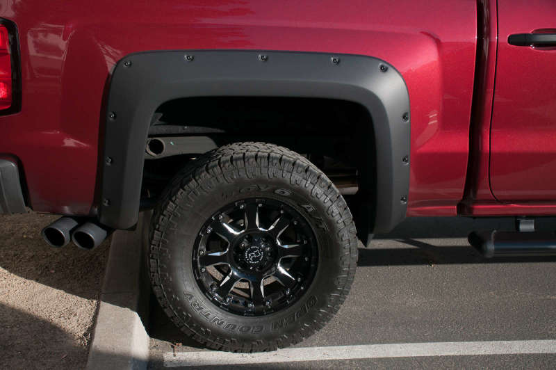 EGR 14+ Chev Silverado 6-8ft Bed Bolt-On Look Fender Flares - Set - Matte (791575)