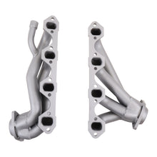 Laden Sie das Bild in den Galerie-Viewer, BBK 87-95 Ford F150 Truck 5.8 351 Shorty Unequal Length Exhaust Headers - 1-5/8 Chrome