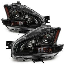 Load image into Gallery viewer, xTune Nissan Maxima 09-14 OEM Style Headlights - Black HD-JH-NM09-AM-BK