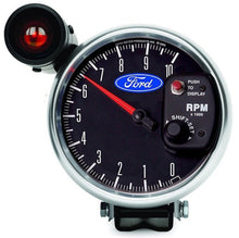 Laden Sie das Bild in den Galerie-Viewer, Autometer Ford 5in. 10K RPM Pedestal w/ Ext. Shift-Lite Tachometer Gauge