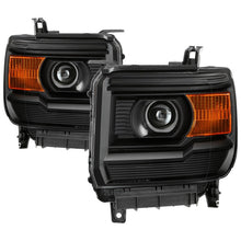 Charger l&#39;image dans la galerie, xTune 14-15 GMC Sierra 1500 OEM Style Halogen Headlights - Black (HD-JH-GS14-AM-BK)