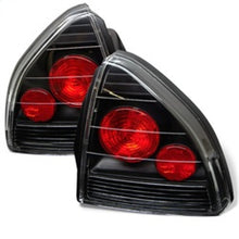 गैलरी व्यूवर में इमेज लोड करें, Spyder Honda Prelude 92-96 Euro Style Tail Lights Black ALT-YD-HP92-BK