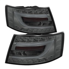 Cargar imagen en el visor de la galería, Spyder Audi A6 05-08 4Dr Sedan Light Bar LED Tail Lights Smke ALT-YD-AA605-LBLED-SM