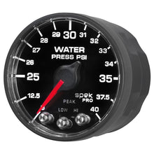 Charger l&#39;image dans la galerie, Autometer Spek-Pro - Nascar 2-1/16in Water Press 0- 40 psi Bfb