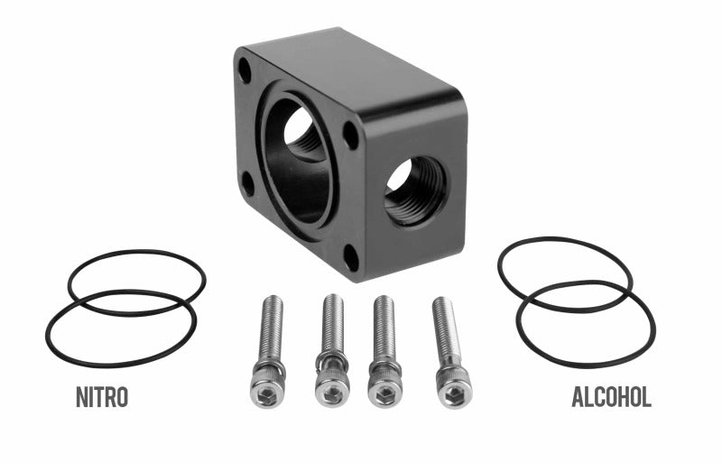 Aeromotive Distribution Block Spur Gear Pump (2x AN-06)