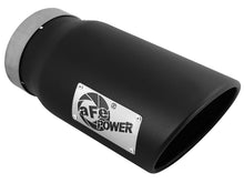 Carica l&#39;immagine nel visualizzatore di Gallery, aFe Diesel Exhaust Tip Bolt On Black 5in Inlet x 6in Outlet x 12in Long