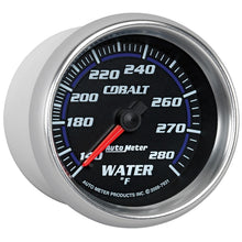 Carica l&#39;immagine nel visualizzatore di Gallery, Autometer Cobalt 66.7mm 140-280 degree F. Water Temprature  Gauge