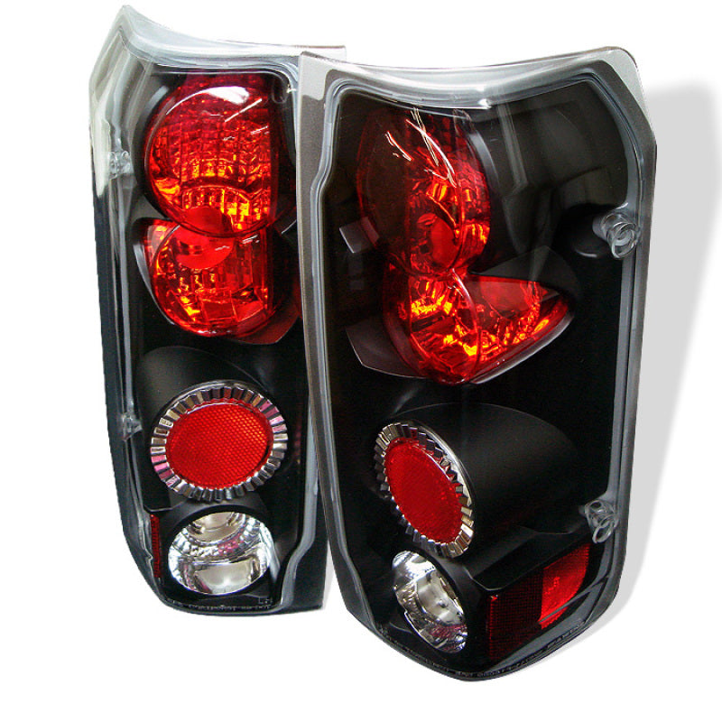 Spyder Ford F150 87-96/Ford Bronco 88-96 Euro Style Tail Lights Black ALT-YD-FF15089-BK