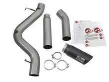 Carica l&#39;immagine nel visualizzatore di Gallery, aFe LARGE Bore HD 5in Exhausts DPF-Back SS w/ Black Tips 16-17 GM Diesel Truck V8-6.6L (td) LML/L5P