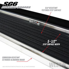 Laden Sie das Bild in den Galerie-Viewer, Westin SG6 Polished Aluminum Running Boards 85.50 in