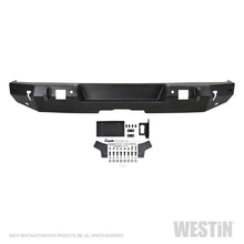 गैलरी व्यूवर में इमेज लोड करें, Westin 18-19 Jeep Wrangler JL WJ2 Rear Bumper w/  Sensors (Excl. Wrangler JK) - Textured Black