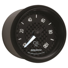 Laden Sie das Bild in den Galerie-Viewer, Autometer GT Series 52mm Full Sweep Electronic 0-100 PSI Oil Pressure Gauge