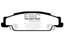 Charger l&#39;image dans la galerie, EBC 02-05 Cadillac CTS 2.6 Ultimax2 Rear Brake Pads