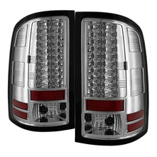 Load image into Gallery viewer, Spyder GMC Sierra 07-13 (Not fit 3500 Dually 4 Rear Wheels)LED Tail Lights Chrome ALT-YD-GS07-LED-C