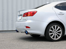 Cargar imagen en el visor de la galería, aFe POWER Takeda 06-13 Lexus IS250/IS350 SS Axle-Back Exhaust w/ Blue Flame Tips