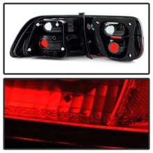 Carica l&#39;immagine nel visualizzatore di Gallery, Spyder Honda Civic 96-00 2Dr Crystal Tail Lights Red Smoke ALT-YD-HC96-2D-CRY-RS