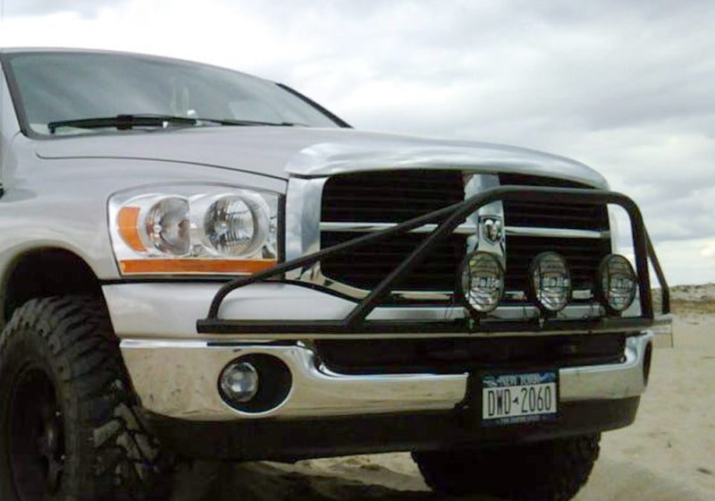 N-Fab Pre-Runner Light Bar 02-08 Dodge Ram 2500/3500 02-03 1500 - Gloss Black