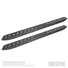 गैलरी व्यूवर में इमेज लोड करें, Westin 2019 Chevrolet Silverado/Sierra 1500 Crew Cab Thrasher Running Boards - Textured Black