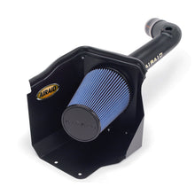 Laden Sie das Bild in den Galerie-Viewer, Airaid 01-04 Chevy &amp; GMC Duramax 6.6L LB7 CAD Intake System w/ Tube (Dry / Blue Media)