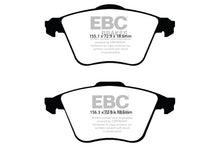 गैलरी व्यूवर में इमेज लोड करें, EBC 07-13 Mazda 3 2.3 Turbo Ultimax2 Front Brake Pads