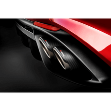 Cargar imagen en el visor de la galería, Akrapovic 2018+ Alfa Romeo Giulia Quadrifoglio Slip-On Line (Titanium) w/Titanium/Carbon Fiber Tips