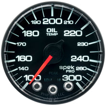 Charger l&#39;image dans la galerie, Autometer Spek-Pro 52.4mm 100-300 F Deg Digital Stepper Motor Oil Temp Gauge