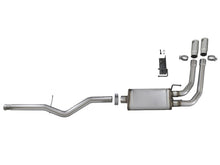 Carica l&#39;immagine nel visualizzatore di Gallery, aFe Rebel Series 3in-2.5in 409 SS Cat-Back Exhaust 09-18 GM Silverado/Sierra 1500 V6-4.3L / V8-4.6L